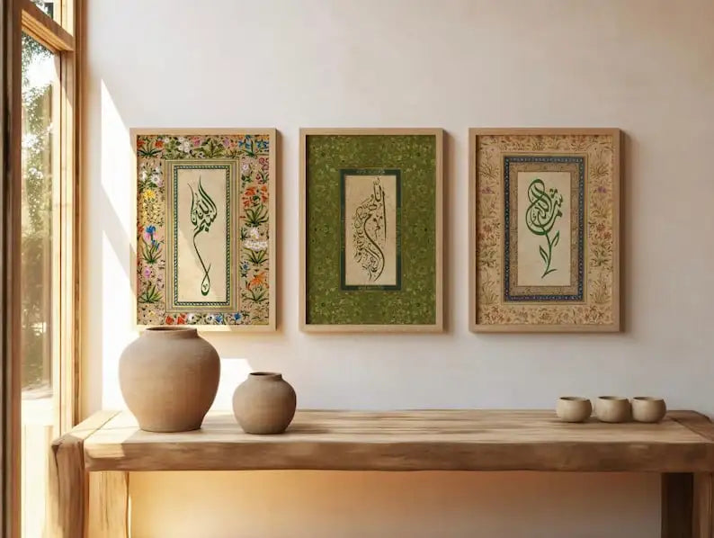 The Sacred Garden Triptych