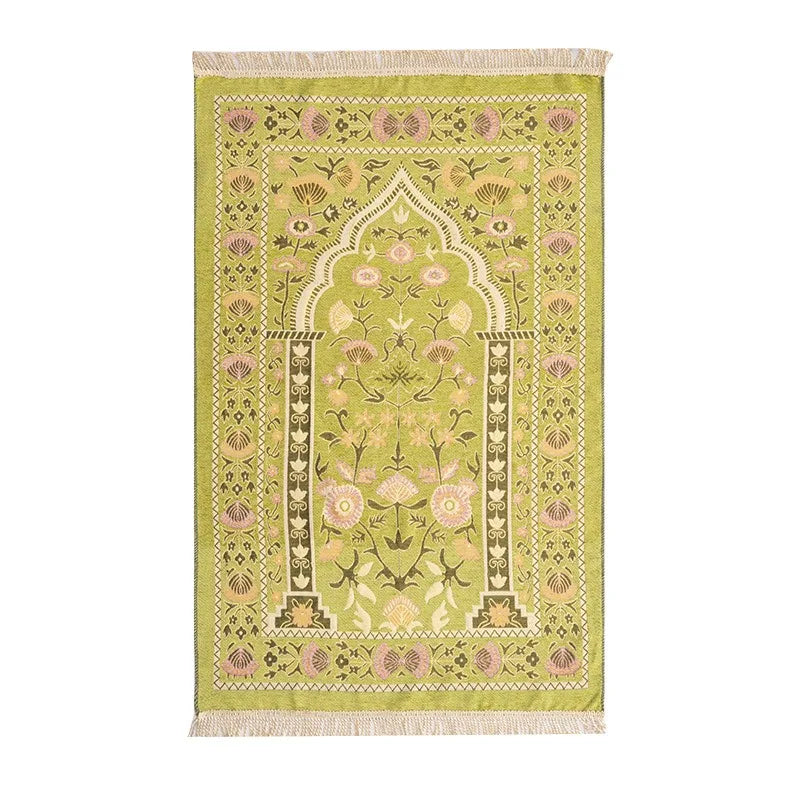 The Prayer Mat Collection | Velvet Sajjadah in Timeless Colours