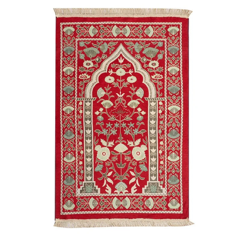 The Prayer Mat Collection | Velvet Sajjadah in Timeless Colours