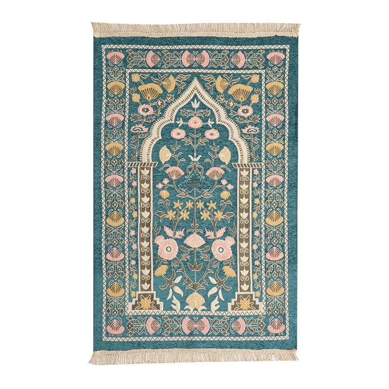 The Prayer Mat Collection | Velvet Sajjadah in Timeless Colours
