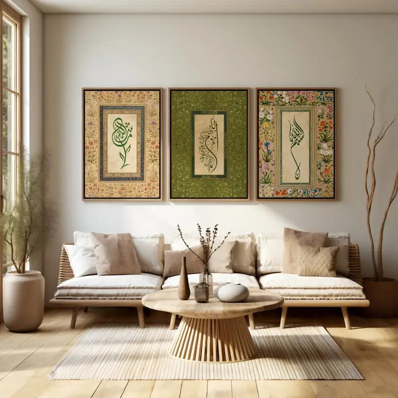 The Sacred Garden Triptych